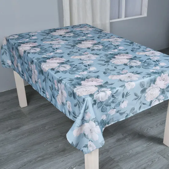 Heißer Verkauf bunt bedruckte Kunststoff-Vliesstoff-Tischdecken für Zuhause und Restaurant, PVC-Tischdecke