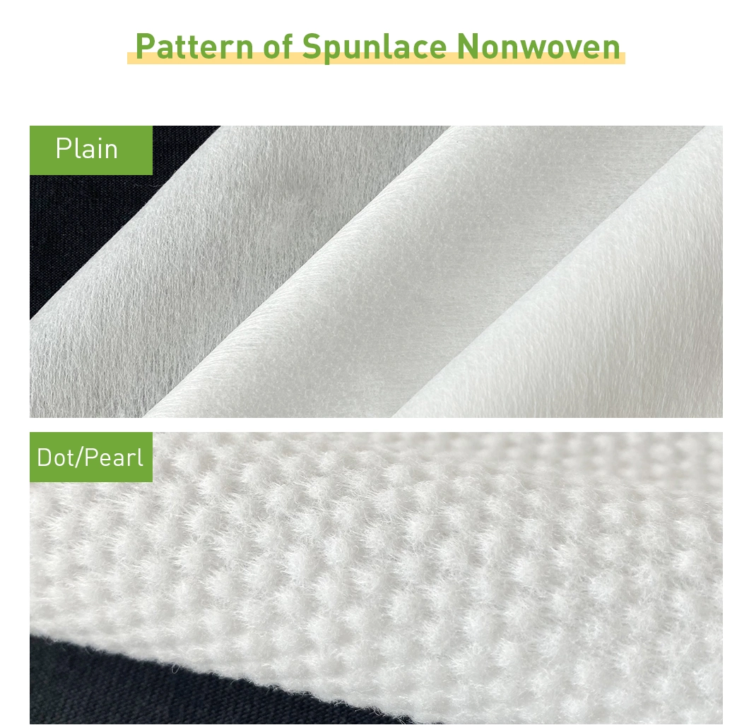 10% off Polyester Viscose Material Spunlace Nonwoven Fabric Viscose Nonwoven Spunlace Non-Woven Fabric